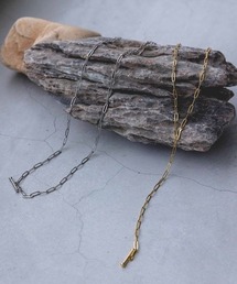 【ステンレス】ロングチェーンネックレス/185689