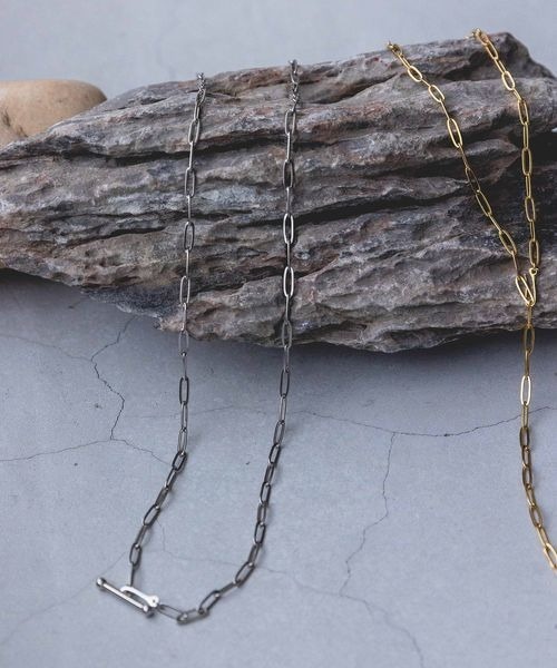 JEANASIS（ジーナシス）の「【ステンレス】ロングチェーンネックレス/185689（ネックレス・レディース・シルバー/ゴールド・FREE）」の8枚目の写真