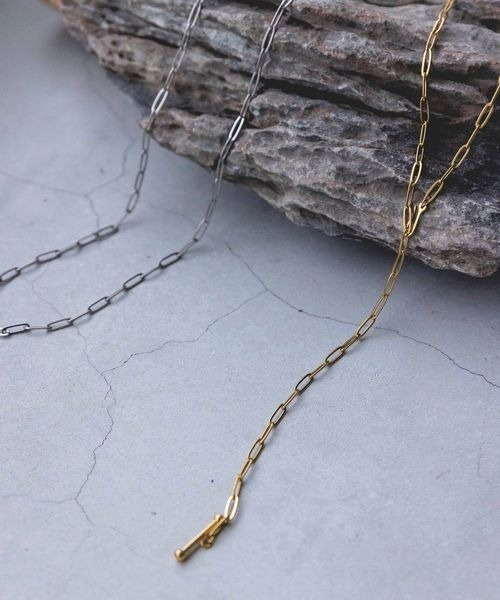 JEANASIS（ジーナシス）の「【ステンレス】ロングチェーンネックレス/185689（ネックレス・レディース・シルバー/ゴールド・FREE）」の10枚目の写真