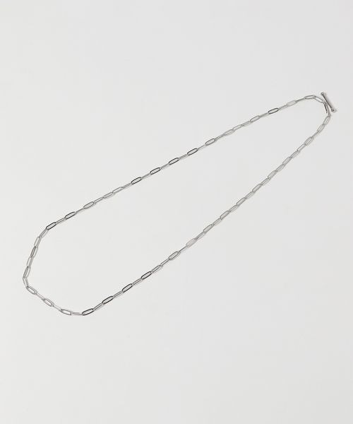 JEANASIS（ジーナシス）の「【ステンレス】ロングチェーンネックレス/185689（ネックレス・レディース・シルバー/ゴールド・FREE）」の4枚目の写真