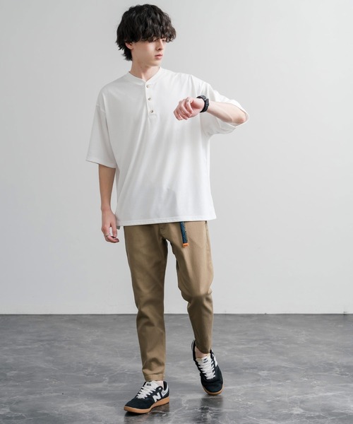 KRIFF MAYER(クリフメイヤー)の「KRIFF MAYER クリフメイヤー ストレッチツイル 9分丈 クライミングナローパンツ 1644011(その他パンツ・メンズ・ライトグレー/オフホワイト/ブルー/サンドベージュ/ブラック/キャメル/ダークネイビー/カーキ・S/XL/M/L)」の11枚目の写真