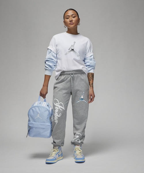JORDAN BRAND（ジョーダンブランド）の「ウィメンズ ジョーダン BRKLN FT グラフィックパンツ / Jordan Brooklyn Fleece Women's Graphic Sweatpants（スウェットパンツ・レディース・ブラック/グレー系その他・L/M/XL/XS/S/2XL）」の17枚目の写真