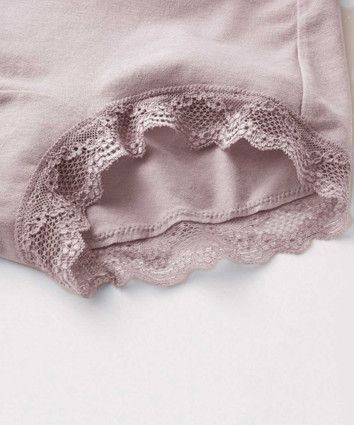 フェリシモMama（フェリシモママ）の「Ｍｏｒｅｄｄｅ　とろけるような肌心地　すっきり見えをかなえる　授乳ブラキャミ＆ショーツ（マタニティウェア/グッズ・レディース・ブラウン/グレー系その他・4/3/2/1）」の12枚目の写真