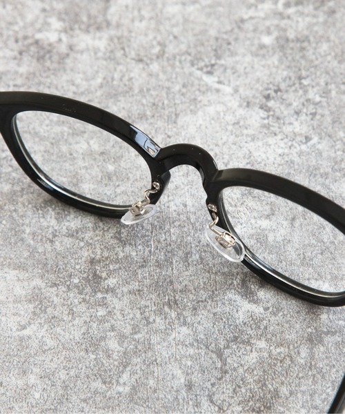 feepur（フェピュール）の「【UVカット】ボストンメガネ（メガネ・レディース・ブラック・FREE）」の8枚目の写真
