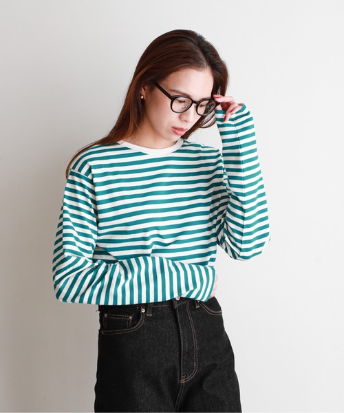 feepur（フェピュール）の「【UVカット】ボストンメガネ（メガネ・レディース・ブラック・FREE）」の2枚目の写真