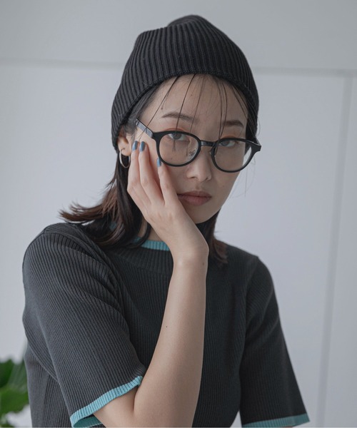 feepur（フェピュール）の「【UVカット】ボストンメガネ（メガネ・レディース・ブラック・FREE）」の18枚目の写真