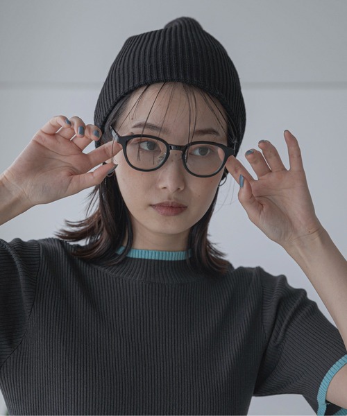 feepur（フェピュール）の「【UVカット】ボストンメガネ（メガネ・レディース・ブラック・FREE）」の14枚目の写真