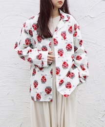 TOWNCRAFT / タウンクラフト PAJAMA PRINTED JACKET パジャマプリントシャツジャケット