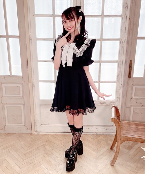 MA*RS（アメーバーマーズ）の「ハートレースセーラーブラウス（シャツ