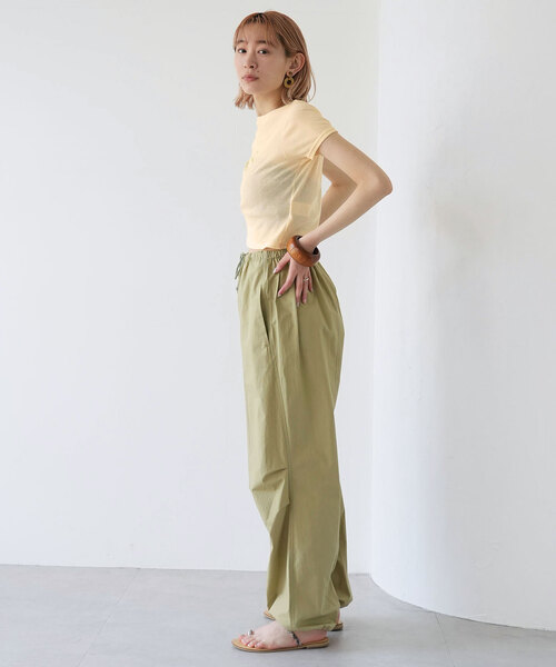 SLOBE citron.(スローブシトロン)の「SLOBE citron. Petit TEE(Tシャツ/カットソー・レディース・アイボリー/ピンク・FREE)」の12枚目の写真