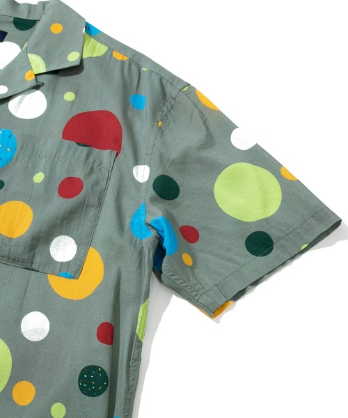 go slow caravan（ゴースローキャラバン）の「レーヨン総柄プリントO/Pシャツ（シャツ/ブラウス・メンズ・その他2/その他1/その他3・MEDIUM/LARGE/X-LARGE/SMALL）」の7枚目の写真