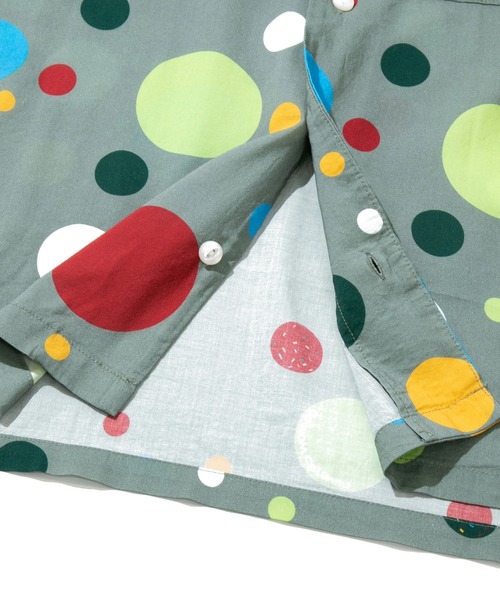 go slow caravan（ゴースローキャラバン）の「レーヨン総柄プリントO/Pシャツ（シャツ/ブラウス・メンズ・その他2/その他1/その他3・MEDIUM/LARGE/X-LARGE/SMALL）」の9枚目の写真