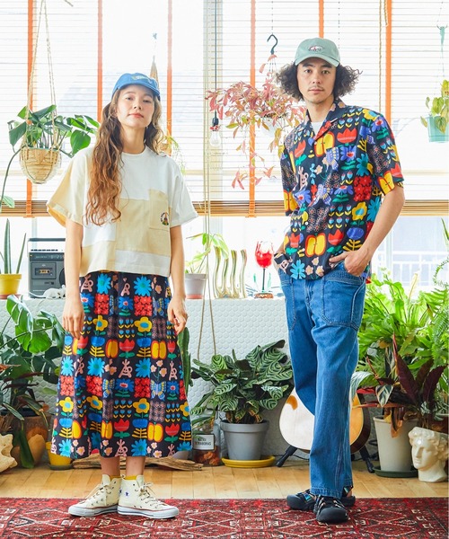 go slow caravan（ゴースローキャラバン）の「レーヨン総柄プリントO/Pシャツ（シャツ/ブラウス・メンズ・その他2/その他1/その他3・MEDIUM/LARGE/X-LARGE/SMALL）」の17枚目の写真