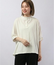 Arinomama 綿テンセルコクーンプルオーバー 半袖