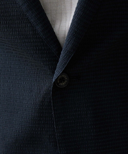 MICHEL KLEIN HOMME (ミッシェルクランオム)の「メッシュサッカージャケット(テーラードジャケット・メンズ・ネイビー・LARGE/MEDIUM/X-LARGE)」の10枚目の写真