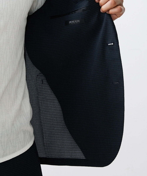 MICHEL KLEIN HOMME (ミッシェルクランオム)の「メッシュサッカージャケット(テーラードジャケット・メンズ・ネイビー・LARGE/MEDIUM/X-LARGE)」の13枚目の写真