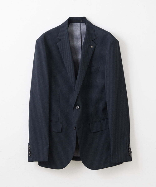 MICHEL KLEIN HOMME (ミッシェルクランオム)の「メッシュサッカージャケット(テーラードジャケット・メンズ・ネイビー・LARGE/MEDIUM/X-LARGE)」の14枚目の写真
