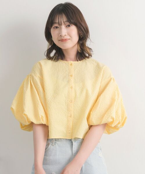 RETRO GIRL（レトロガール）の「ポコポコバルーン袖ブラウス（シャツ