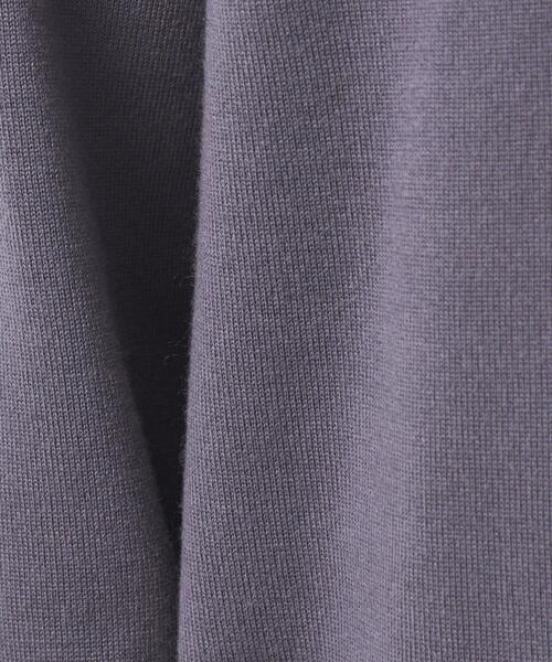 green label relaxing（グリーンレーベルリラクシング）の「120s テンジク クルーネック ニット（ニット/セーター・メンズ・ベージュ/ケリー/パープル/ブラック・S/M/L/XL）」の21枚目の写真