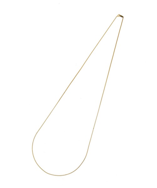 SALON adam et rope'（サロン アダム エ ロペ）の「Stainlessロングボックスチェーンネックレス（ネックレス・レディース・ゴールド・FREE）」の6枚目の写真