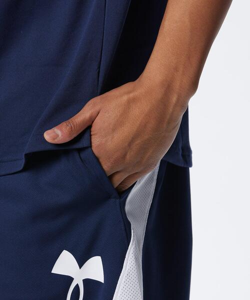 UNDER ARMOUR（アンダーアーマー）の「UAベースライン ショーツ（バスケットボール/メンズ）（その他パンツ・メンズ・ネイビー・XL/L/S/M/XXL/3XL/4XL）」の5枚目の写真
