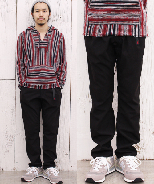 Gramicci（グラミチ）の「【Ciaopanic】×【GRAMICCI】　別注T/Rストレッチワンタックパンツ（スラックス・メンズ・ブラック/グレー/チャコールグレー/ダークブルー/ネイビー・MEDIUM/LARGE/SMALL）」の2枚目の写真