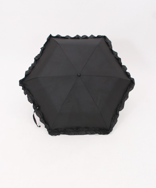 axes femme（アクシーズファム）の「天使柄晴雨兼用折傘（折りたたみ傘・レディース・グリーン/ブルー・FREE）」の12枚目の写真