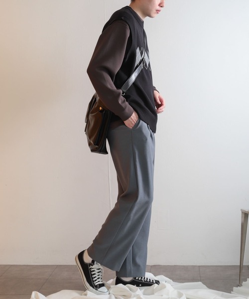 SENSE OF PLACE by URBAN RESEARCH（センスオブプレイスバイアーバンリサーチ）の「フェイクレザーヘルメットショルダーバッグ（ショルダーバッグ・メンズ・アイボリー/ブラック・ONE）」の10枚目の写真