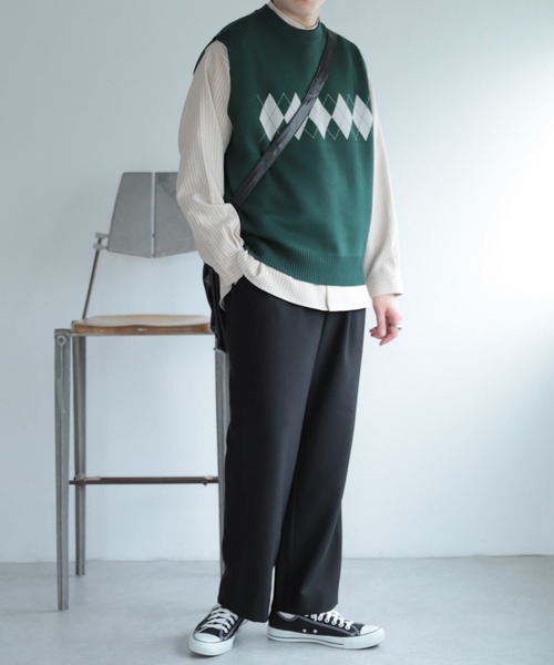 SENSE OF PLACE by URBAN RESEARCH（センスオブプレイスバイアーバンリサーチ）の「フェイクレザーヘルメットショルダーバッグ（ショルダーバッグ・メンズ・アイボリー/ブラック・ONE）」の13枚目の写真