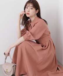 PROPORTION BODY DRESSING | タックフレアシャツワンピース / 1213240810(ワンピース)