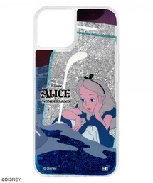 Disney | ディズニー　ラメ グリッターiPhoneケース 14/13対応　不思議の国のアリス(スマホケース/カバー)