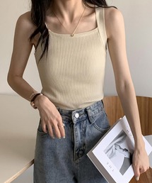 TONE SELECT GOODS（トーンセレクトグッズ）の「urbanfemine./ニットキャミソール U7088（キャミソール）」