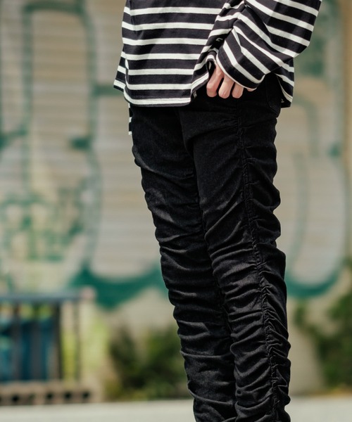 improves（インプローブス）の「カラーデニム ストレート クシュ 5P パンツ（デニムパンツ・メンズ・ブラック/パープル/ブラウン/グリーン・MEDIUM/LARGE）」の7枚目の写真