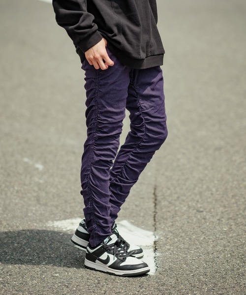 improves（インプローブス）の「カラーデニム ストレート クシュ 5P パンツ（デニムパンツ・メンズ・ブラック/パープル/ブラウン/グリーン・MEDIUM/LARGE）」の20枚目の写真