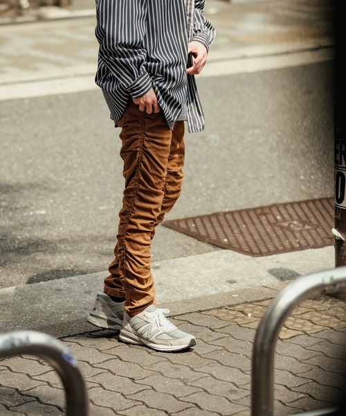 improves（インプローブス）の「カラーデニム ストレート クシュ 5P パンツ（デニムパンツ・メンズ・ブラック/パープル/ブラウン/グリーン・MEDIUM/LARGE）」の11枚目の写真