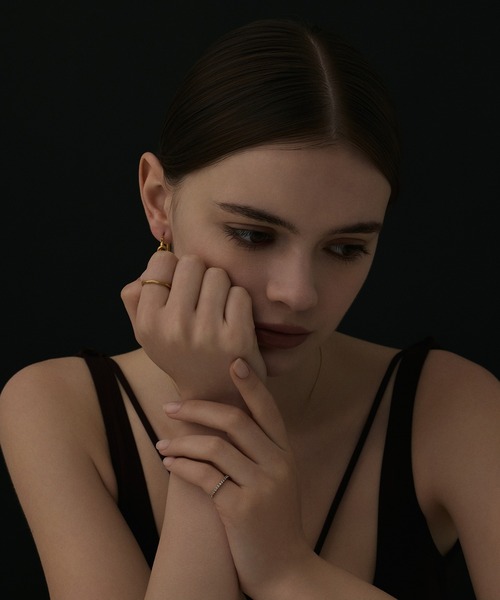 CENE（セネ）の「【CENE】セネ/ネジレスリムリング（リング・レディース・シルバー/ゴールド・#9/#11/#13）」の7枚目の写真