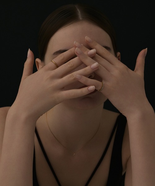 CENE（セネ）の「【CENE】セネ/ネジレスリムリング（リング・レディース・シルバー/ゴールド・#9/#11/#13）」の10枚目の写真