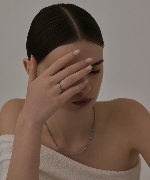 CENE（セネ）の「【CENE】セネ/ネジレスリムリング（リング・レディース・シルバー/ゴールド・#9/#11/#13）」の13枚目の写真