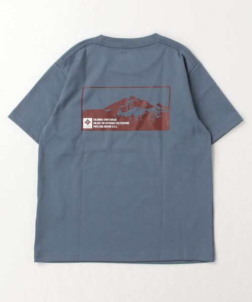 Columbia(コロンビア)の「columbia/コロンビア キッズ Tシャツ PTEE PY0292(Tシャツ/カットソー・キッズ・グレイッシュブルー/ブラック/ホワイト・S/M/L)」の12枚目の写真