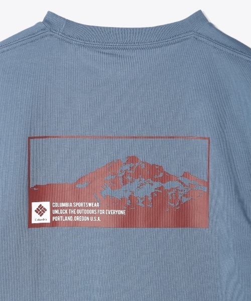 Columbia(コロンビア)の「columbia/コロンビア キッズ Tシャツ PTEE PY0292(Tシャツ/カットソー・キッズ・グレイッシュブルー/ブラック/ホワイト・S/M/L)」の8枚目の写真