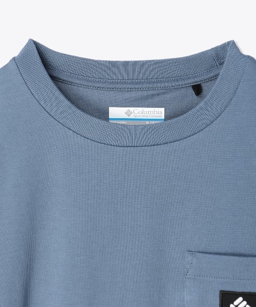 Columbia(コロンビア)の「columbia/コロンビア キッズ Tシャツ PTEE PY0292(Tシャツ/カットソー・キッズ・グレイッシュブルー/ブラック/ホワイト・S/M/L)」の7枚目の写真