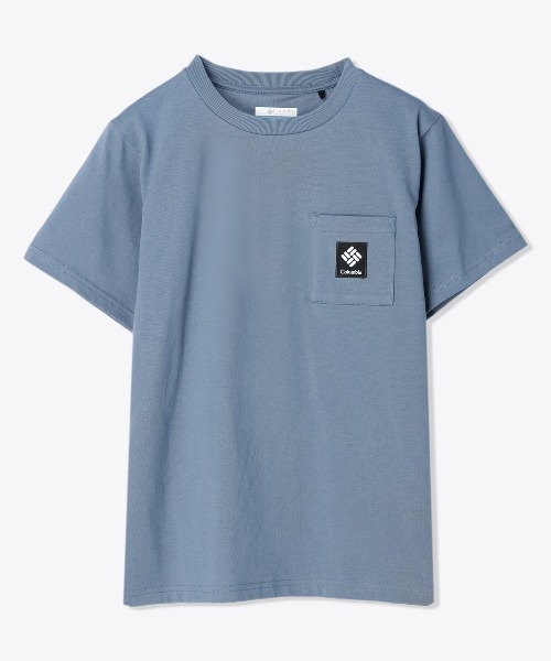 Columbia(コロンビア)の「columbia/コロンビア キッズ Tシャツ PTEE PY0292(Tシャツ/カットソー・キッズ・グレイッシュブルー/ブラック/ホワイト・S/M/L)」の6枚目の写真