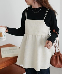 DISCOAT | 生地ジャガードキャミチュニック(キャミソール)