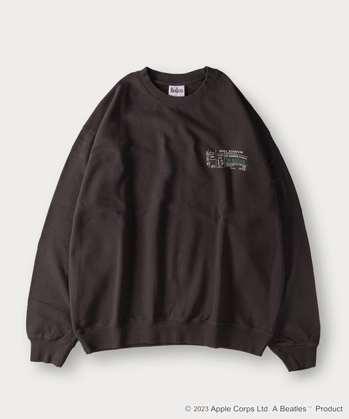 The Beatles（ザビートルズ）の「【THE BEATLES】チケットデザイン＆フォトプリントスウェット/バックプリント/ビッグシルエット（スウェット・メンズ・ホワイト系その他/グレー系その他/チャコールグレー/ホワイト・M/XL/L）」の7枚目の写真