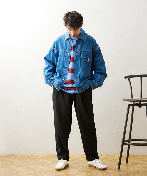 JOURNAL STANDARD relume(ジャーナルスタンダード レリューム)の「TECH WOOL ウォッシャブルパンツ(スラックス・メンズ・ブラウン/キャメル/ブラック/チャコールグレー・LARGE/SMALL/MEDIUM)」の22枚目の写真