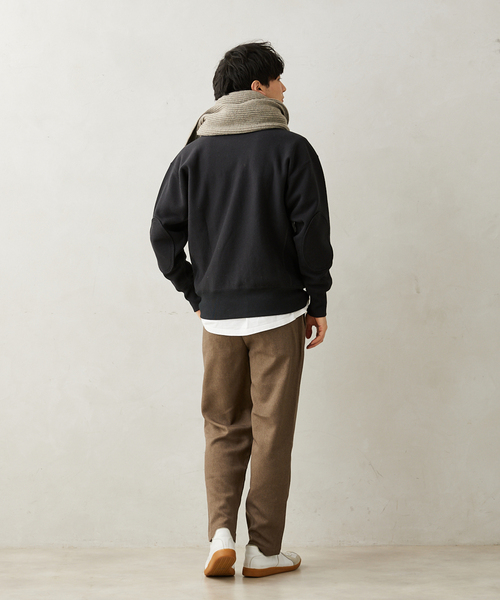 JOURNAL STANDARD relume(ジャーナルスタンダード レリューム)の「TECH WOOL ウォッシャブルパンツ(スラックス・メンズ・ブラウン/キャメル/ブラック/チャコールグレー・LARGE/SMALL/MEDIUM)」の5枚目の写真