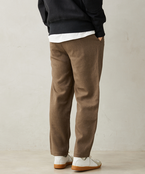 JOURNAL STANDARD relume(ジャーナルスタンダード レリューム)の「TECH WOOL ウォッシャブルパンツ(スラックス・メンズ・ブラウン/キャメル/ブラック/チャコールグレー・LARGE/SMALL/MEDIUM)」の9枚目の写真
