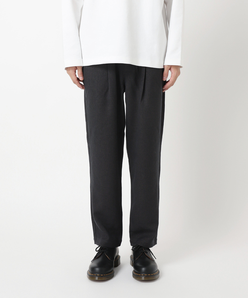 JOURNAL STANDARD relume(ジャーナルスタンダード レリューム)の「TECH WOOL ウォッシャブルパンツ(スラックス・メンズ・ブラウン/キャメル/ブラック/チャコールグレー・LARGE/SMALL/MEDIUM)」の12枚目の写真