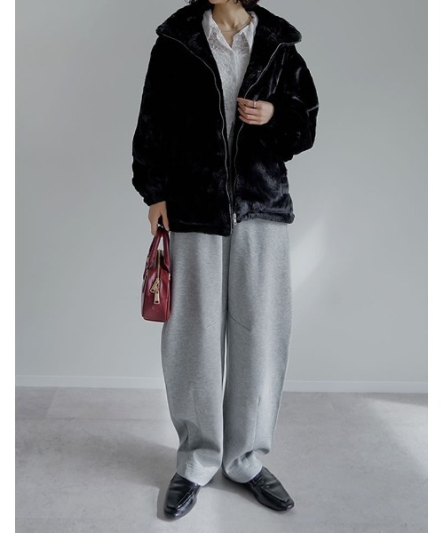 48万✩レッキス✩ふかふか✩柔✩リバーシブル✩ファーコート✩ハイグレード 新品✩48万✩レッキス✩ふかふか✩柔✩リバーシブル✩ファーコート✩