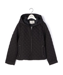 LAISSE PASSE | キルティングフードショートコート(その他アウター)